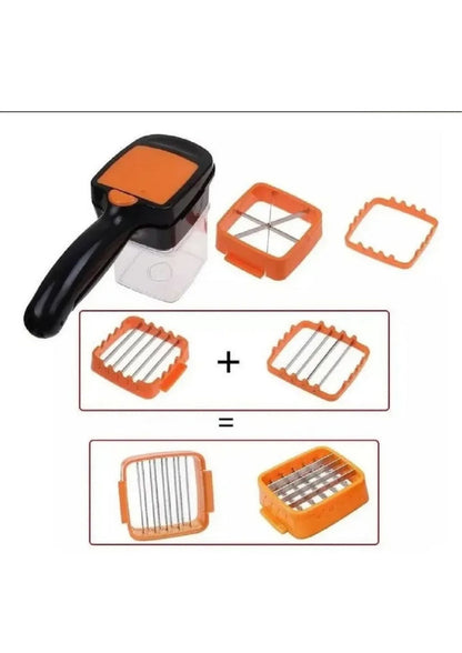 Cortador De Frutas y Verduras cocina 5 en 1 Nicer Dicer Quick