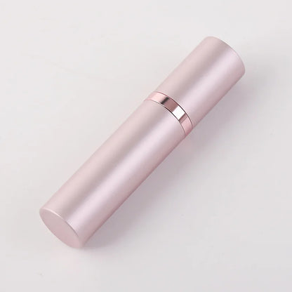🟡 Mini botella de Perfume recargable de 5ml, botella cosmética portátil, botella pulverizadora, atomizador, contenedor en aerosol, botellas recargables de viaje, oficina, estudio, fuera de la casa