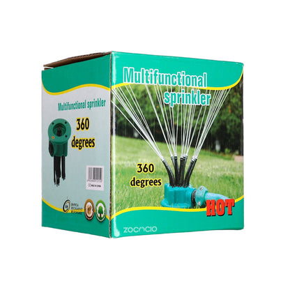 Rociador Regadera De Jardín 360 Grados Aspersor Garden