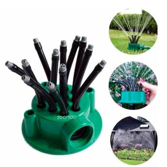 Rociador Regadera De Jardín 360 Grados Aspersor Garden
