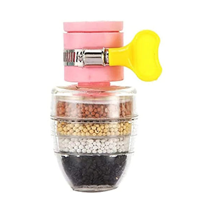 Filtro purificador de agua universal para llave de grifo