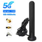 🟡 Antena 3G 4G 5G antena para exteriores de alta ganancia 15dBi RP SMA macho TS9 CRC9, antena magnética impermeable para módem enrutador Wifi