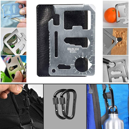 Kit Supervivencia Herramientas Camping Guerras Catástrofes