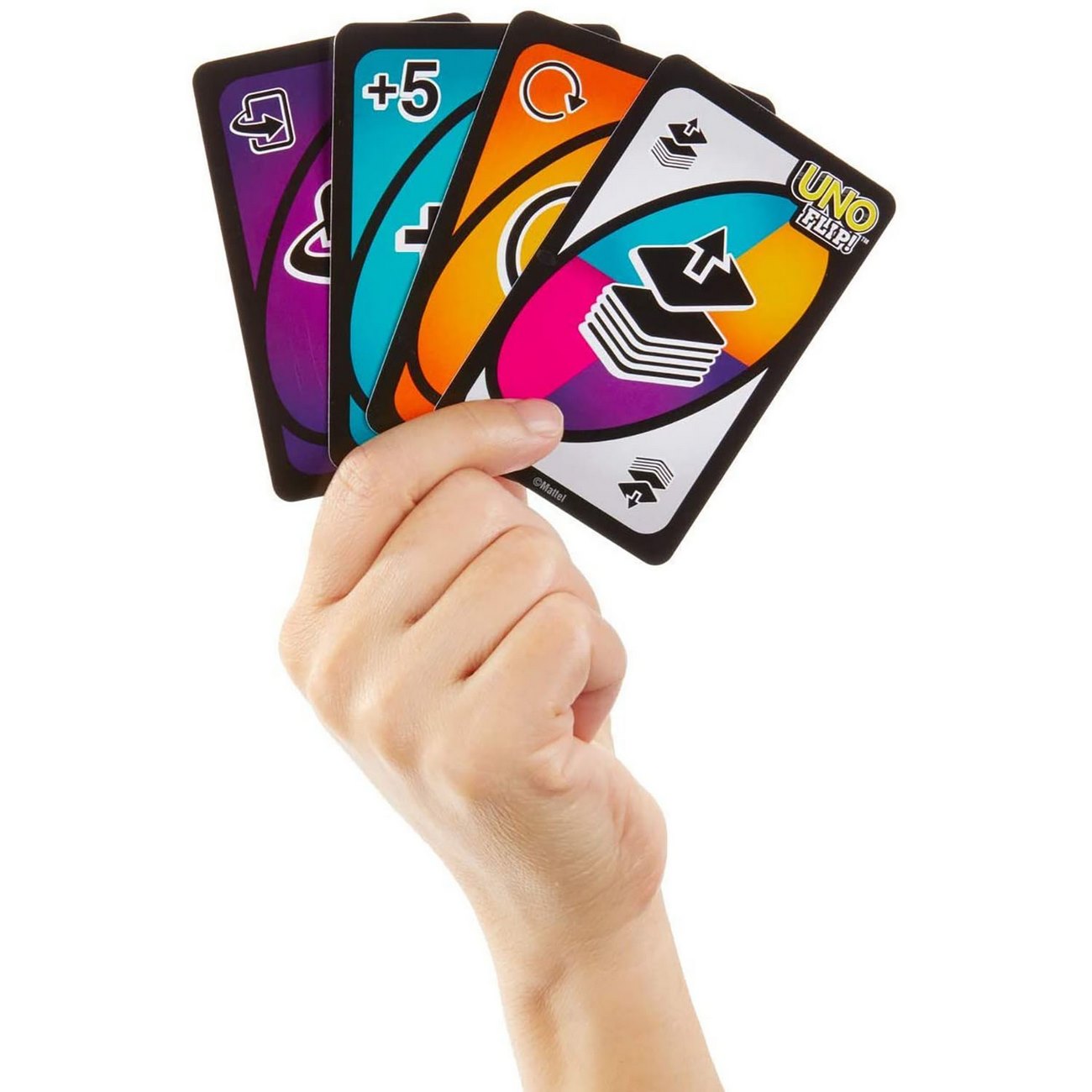 Uno Flip Cartas Con Dos Caras Juego De Mesa Mattel