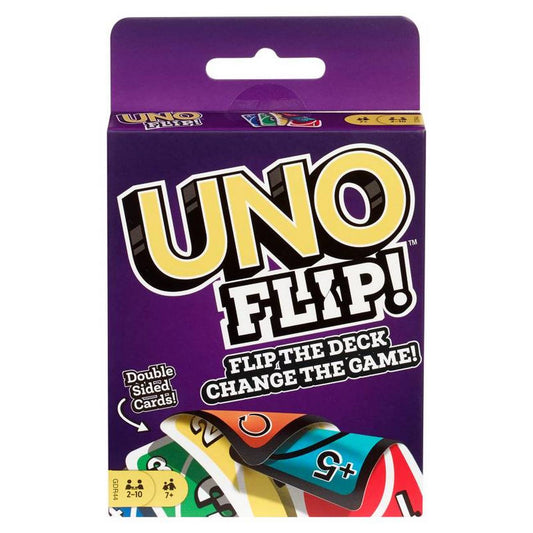 Uno Flip Cartas Con Dos Caras Juego De Mesa Mattel